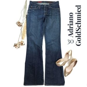 AG Adriano Goldschmied Angel Blue Jean Sz 30